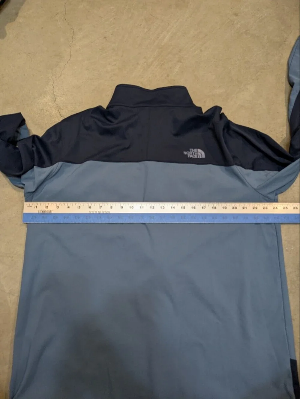 The North Face Windstopper Jacket Mens XL Blue Full Zip
